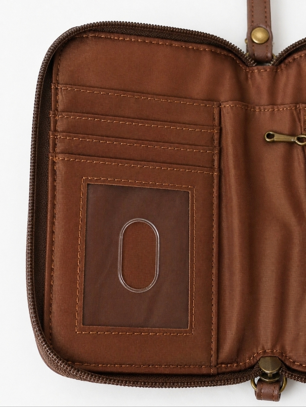 SAFE KEEPER Vegan Leather Strap Wallet - Picture 4 of 6